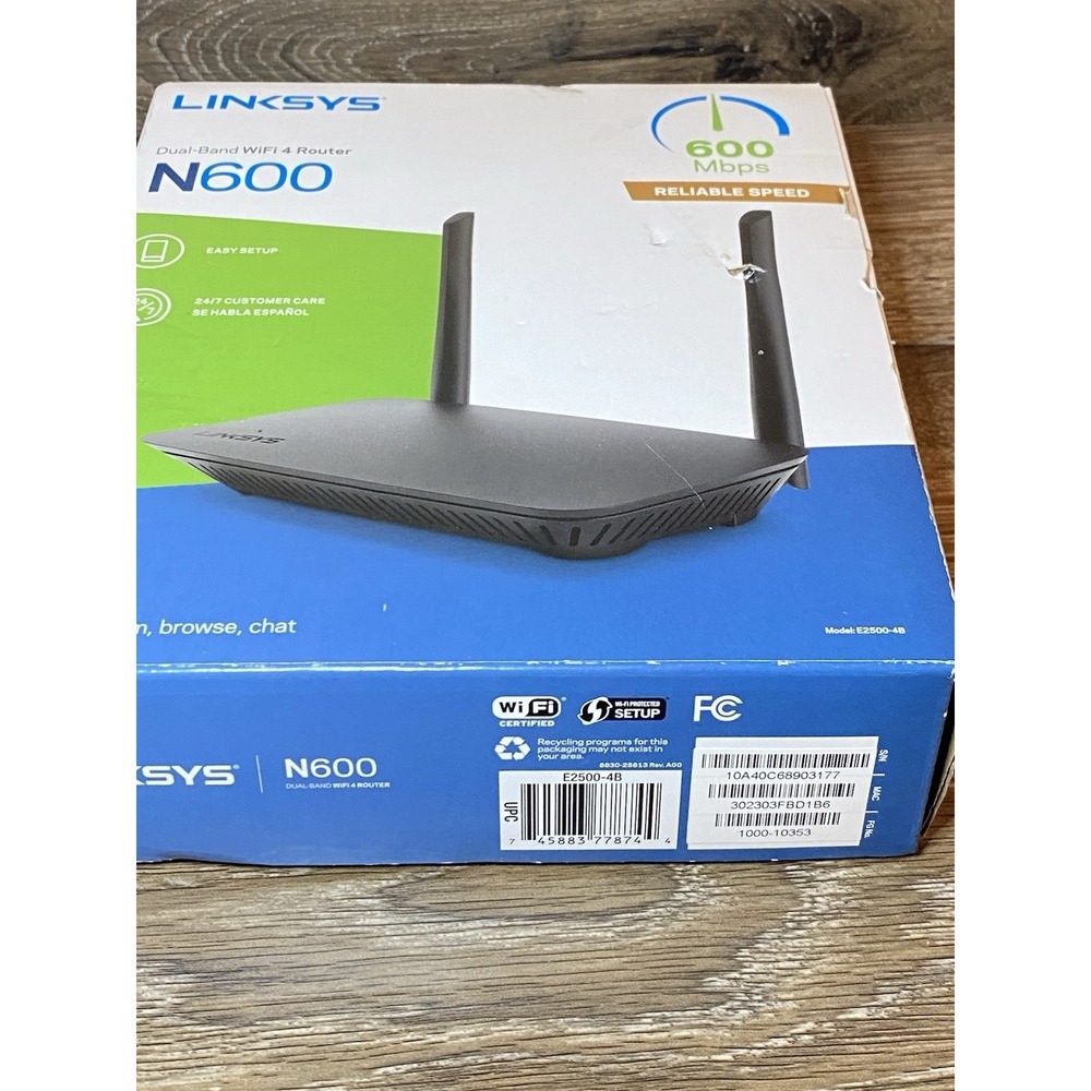 Linksys N600 Dual-Band Wi-Fi Router - Picture 2 of 5